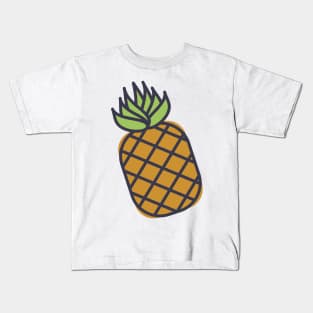 Cute Pineapple Kids T-Shirt